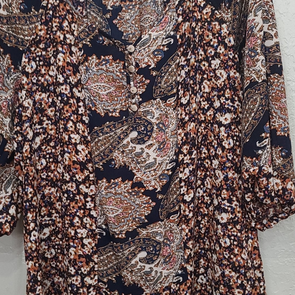 Multi colored blouse